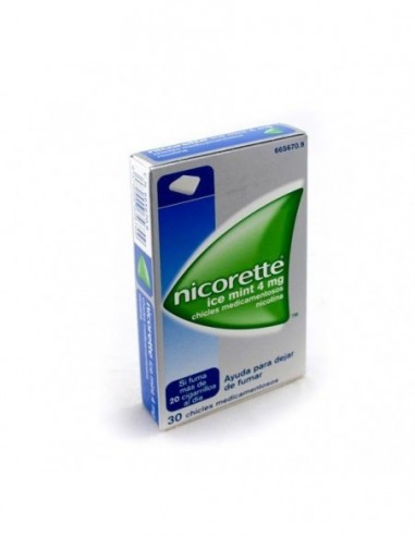 Nicorette 4 Mg 30 Chicles Medicamentosos