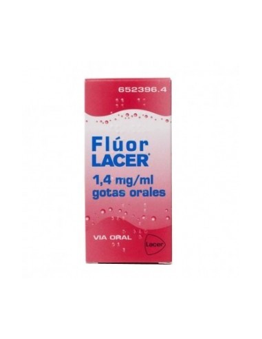 Fluor Lacer 3,25 Mg (1,4 Mg F)/Ml Gotas Orales En Solucion 1 Frasco 30 Ml