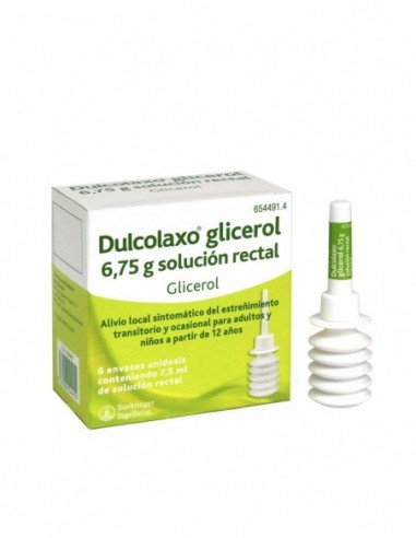 Dulcolaxo Glicerol 6,75 G Solucion... Dulcolaxo Glicerol 6,75 G Solucion...