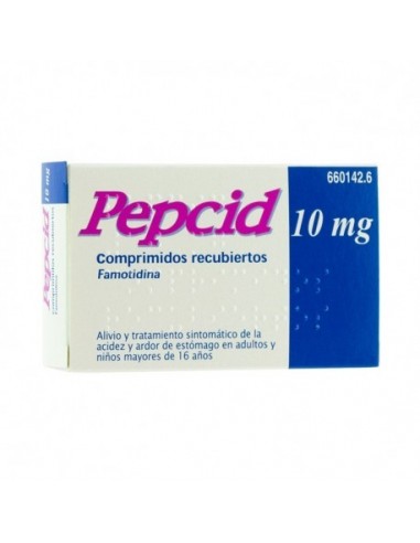 Pepcid 10 Mg 12 Comprimidos Recubiertos