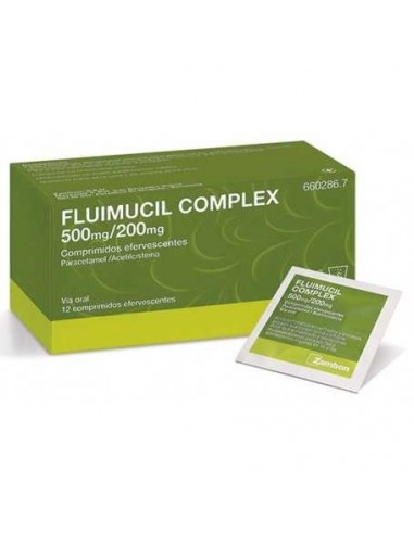 Fluimucil Complex 500 Mg/200 Mg 12... Fluimucil Complex 500 Mg/200 Mg 12...