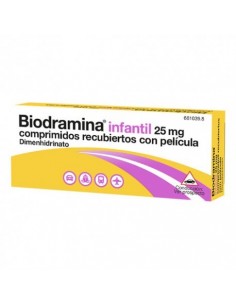 Biodramina Infantil 25 Mg...