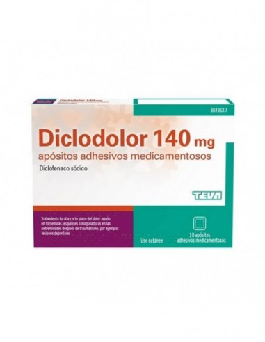 Diclodolor 140 Mg 5 Apositos Adhesivos Medicamentosos