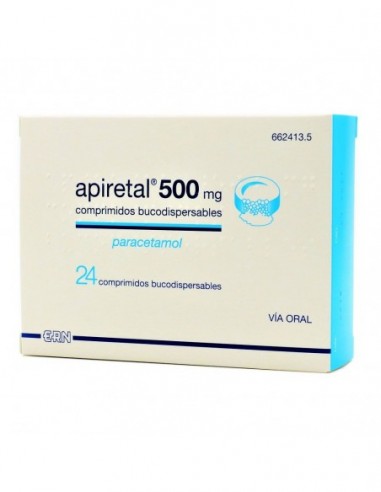 Apiretal 500 Mg 24 Comprimidos... Apiretal 500 Mg 24 Comprimidos...