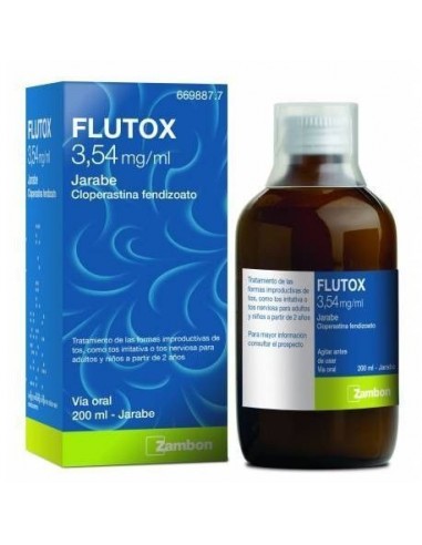 FLUTOX 3,54 MG/ML JARABE 1 FRASCO 200 ML