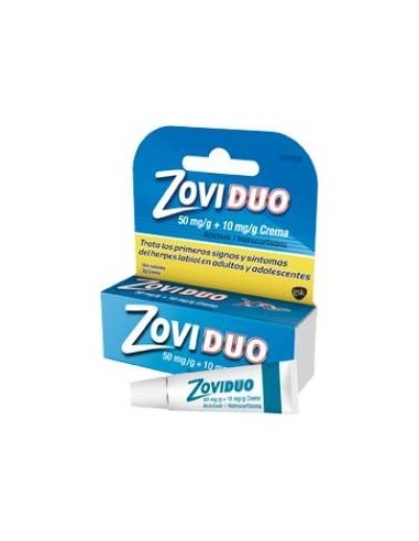 Zoviduo 50 Mg/G + 10 Mg/G Crema 1 Tubo 2 G