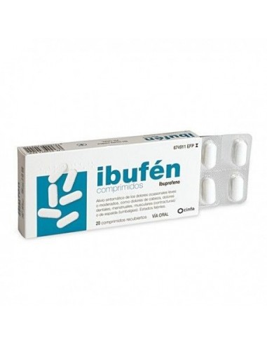 Ibufen 400 Mg 20 Comprimidos Recubiertos