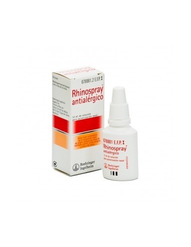 Rhinospray Antialergico Solucion Para Pulverizacion Nasal 1 Frasco 12 Ml