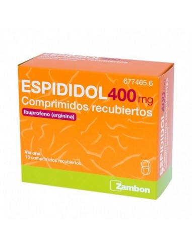 Espididol 400 Mg 18 Comprimidos Recubiertos