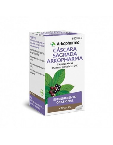 Cascara Sagrada Arkopharma 250 Mg 50 Capsulas