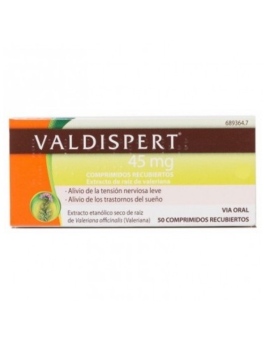 Valdispert 45 Mg 50 Comprimidos Recubiertos