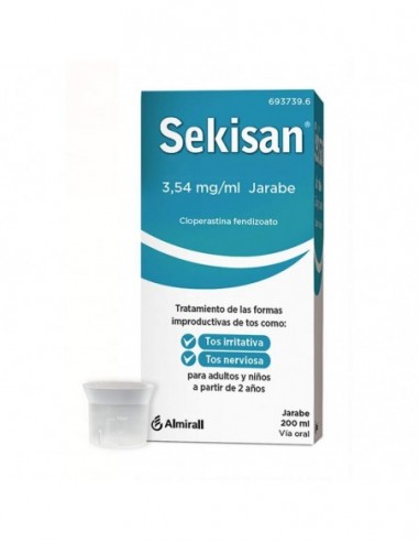 Sekisan 3,54 Mg/Ml Jarabe 1 Frasco 200 Ml