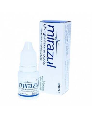 Mirazul 1,25 Mg/Ml Colirio En Solucion 1 Frasco 10 Ml