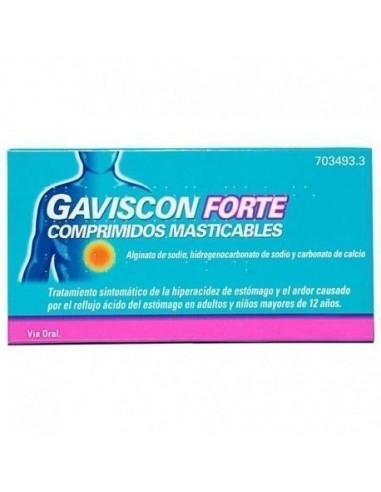 Gaviscon Forte 48 Comprimidos Masticables