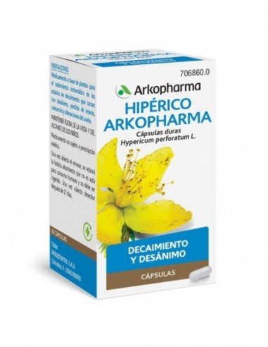 Hiperico Arkopharma 185 Mg 42 Capsulas