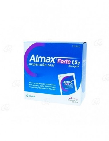 ALMAX FORTE 1,5 G 24 SOBRES SUSPENSION ORAL