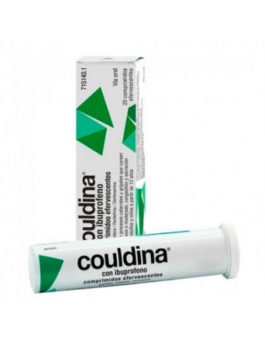 Couldina Con Ibuprofeno 400 Mg/2 Mg/7,5 Mg 20 Comprimidos Efervescentes