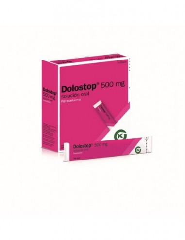 Dolostop 500 Mg 10 Sobres Solucion Oral 10 Ml