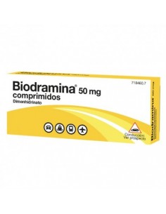 Biodramina 50 Mg 4 Comprimidos