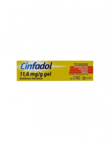 Cinfadol Diclofenaco 11,6 Mg/G Gel Cutaneo 1 Tubo 100 G