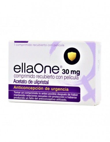 Ellaone 30 Mg 1 Comprimido Recubierto