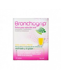 Bronchogrip 10 Sobres Polvo...