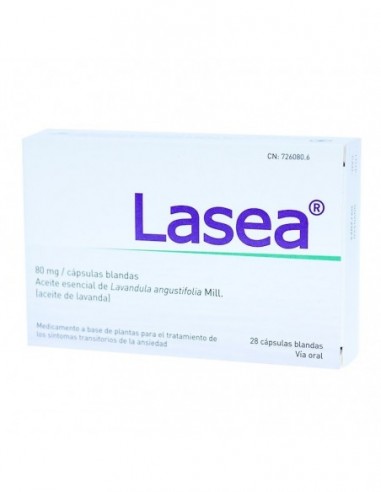 Lasea 80 Mg 28 Capsulas Blandas Lasea 80 Mg 28 Capsulas Blandas