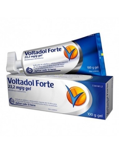 VOLTADOL FORTE 23,2 MG/G GEL CUTANEO 1 TUBO 100 G