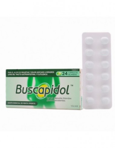 Buscapidol 0,2 Ml 24 Capsulas Blandas Gastrorresistentes