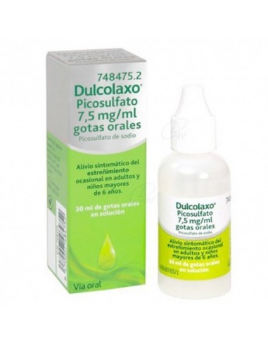 Dulcolaxo Picosulfato 7,5 Mg/Ml Gotas Orales En Solucion 1 Frasco 30 Ml