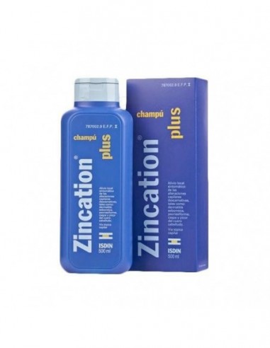 Zincation Plus 10 Mg/Ml + 4 Mg/Ml Champu Medicinal 1 Frasco 500 Ml