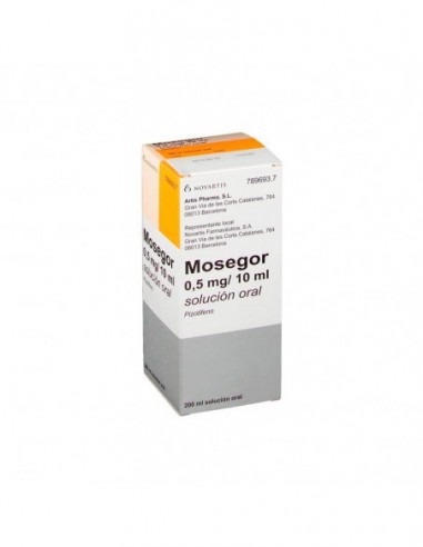 Mosegor 0,25 Mg/5 Ml Solucion Oral 1 Frasco 200 Ml