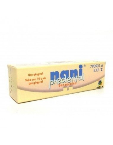 Nani Predental 50 Mg/G Gel Gingival 1 Tubo 10 Ml