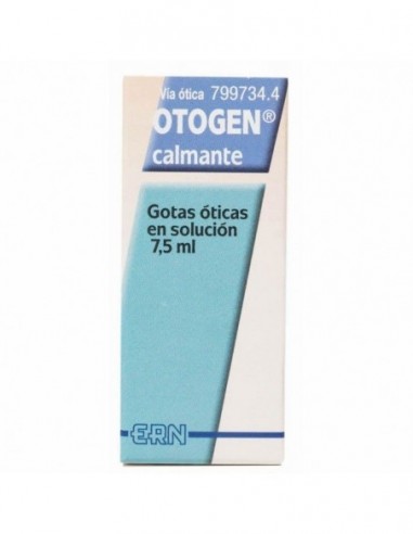 Otogen Calmante Gotas Oticas En Solucion 1 Frasco 7,5 Ml