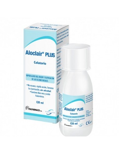 ALOCLAIR PLUS BIOADHESIVE COLUTORIO 1 ENVASE 120 ml