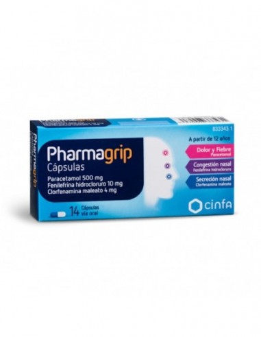 Pharmagrip 14 Capsulas