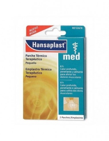 Hansaterm 4,8 Mg 2 Apositos Adhesivos Medicamentosos 12 X 18 Cm