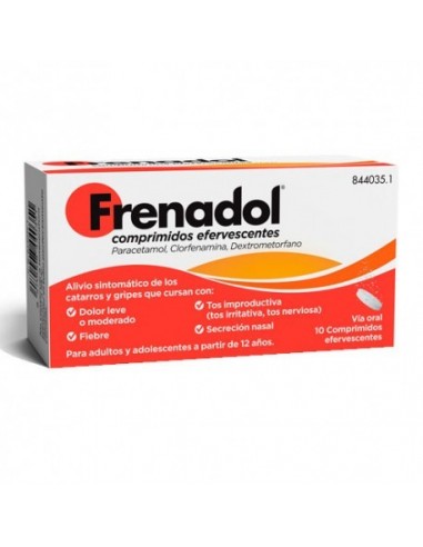 Frenadol 10 Comprimidos Efervescentes