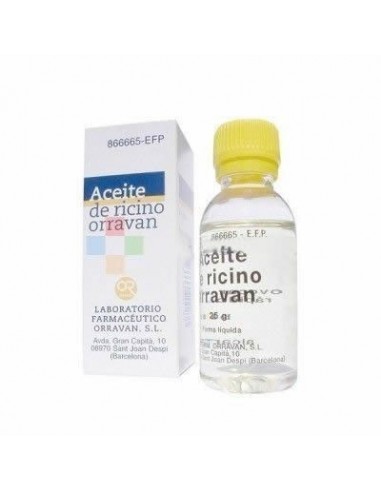 Aceite Ricino Orravan 1 G/Ml Liquido Oral 1 Frasco 25 Ml