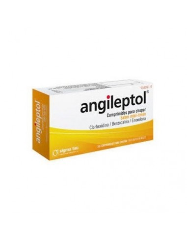 Angileptol 30 Comprimidos Para Chupar (Sabor Miel-Limon)