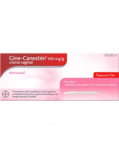 Gine-Canesten 100 Mg/G Crema Vaginal... Gine-Canesten 100 Mg/G Crema Vaginal...