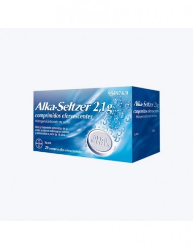 Alka-Seltzer 2,1 G 20 Comprimidos Efervescentes