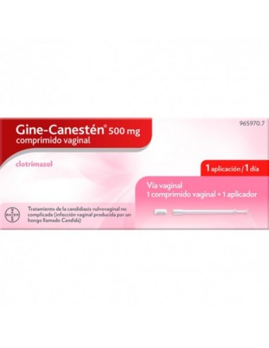 Gine-Canesten 500 Mg 1 Comprimido... Gine-Canesten 500 Mg 1 Comprimido...