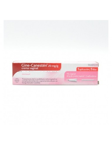 Gine-Canesten 20 Mg/G Crema Vaginal 1 Tubo 20 G