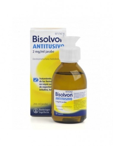 Bisolvon Antitusivo 2 Mg/Ml Jarabe 1 Frasco 200 Ml