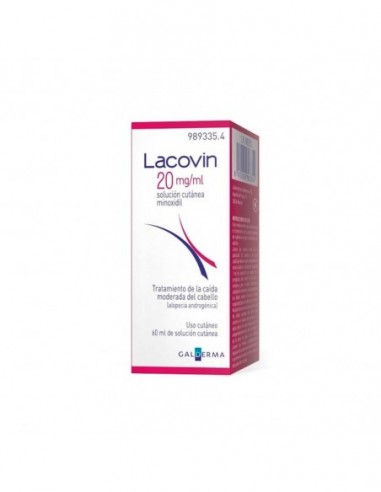 Lacovin 20 Mg/Ml Solucion Cutanea 1 Frasco 60 Ml