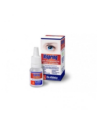 VISPRING 500 MICROGRAMOS/ML COLIRIO EN SOLUCION 1 FRASCO 15 ML