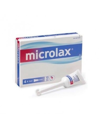 Micralax Citrato/Lauril Sulfoacetato 450 Mg/Ml + 45 Mg/Ml Solucion Rectal 4 Enemas 5 Ml