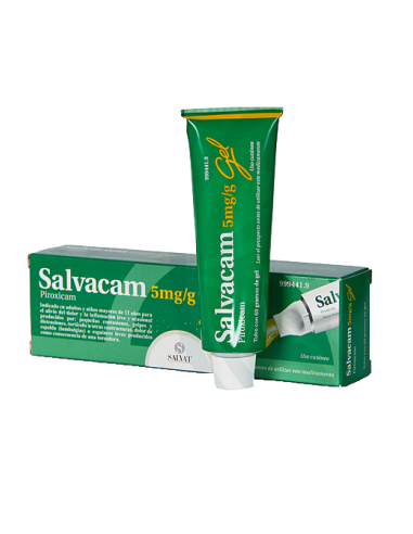 Salvacam 5 Mg/G Gel Cutaneo 1 Tubo 60 G