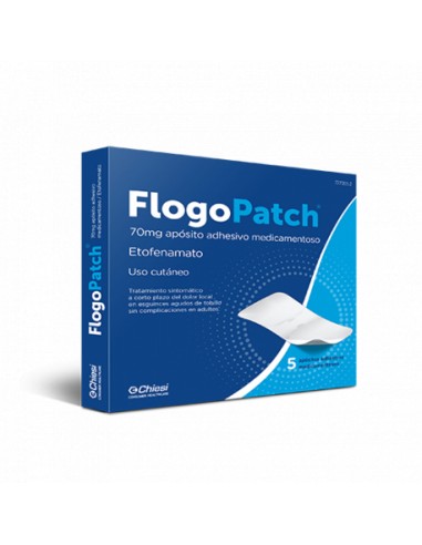 Flogopatch 70 Mg 5 Apositos Adhesivos Medicamentosos